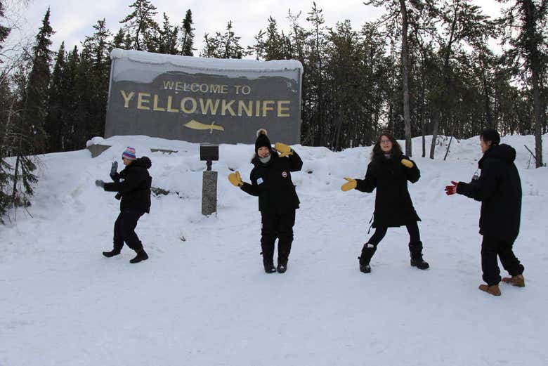 Profitez de la visite dans Yellowknife