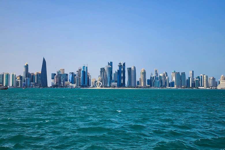 Panorâmica da corniche de Doha 