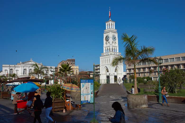 Prat Square in Iquique