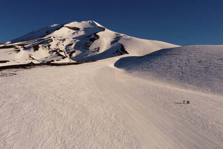 Vue sur le volcan Lonquimay