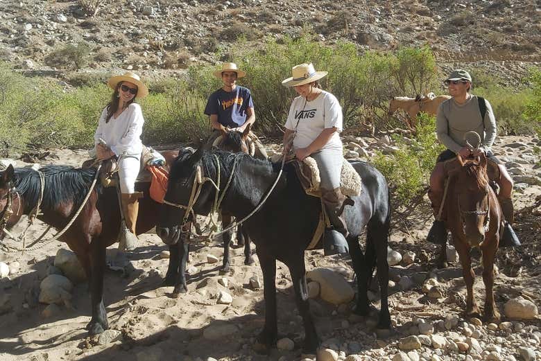 Ride through the stunning landscapes of Cochiguaz