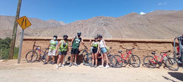 Ruta en bicicleta por el valle del r o Elqui desde Pisco Elqui