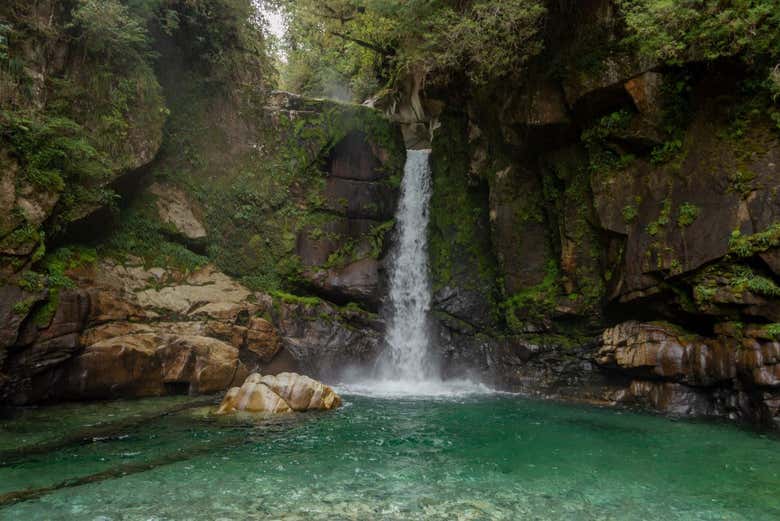 Cascada La Escondida