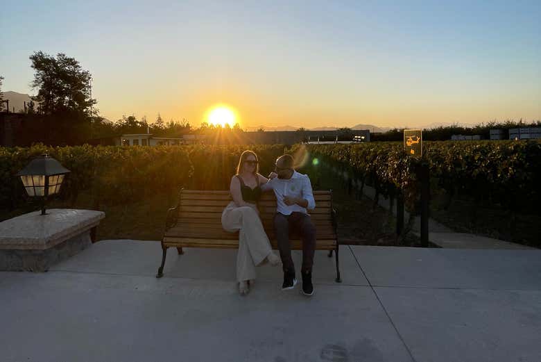 Come on this sunset tour of Alyan Winery