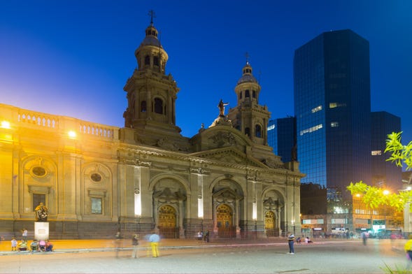 Tour noturno pelos bares de Santiago