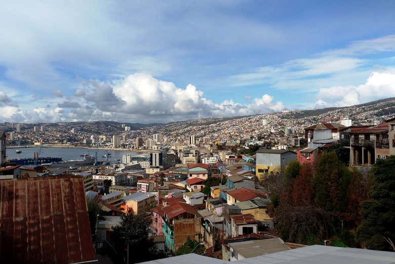 Viste da Cerro Cordillera