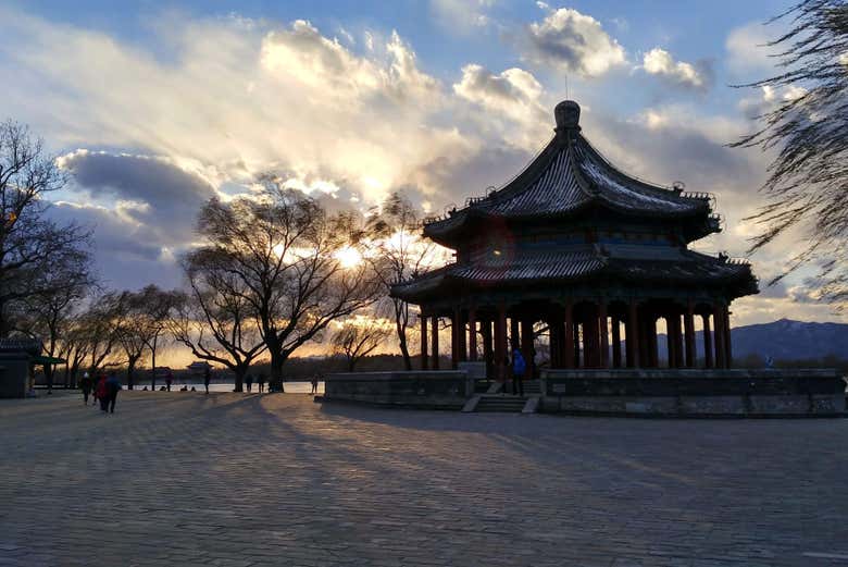 Take in the serene environment of the Summer Palace