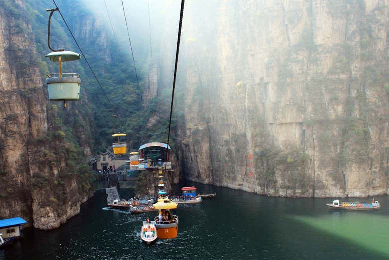 Le funiculaire des gorges de Longqing