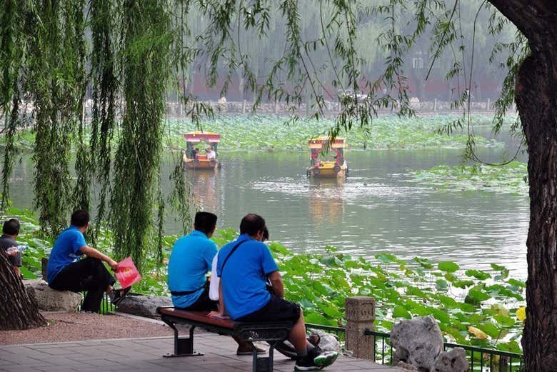 Confucius Temple, Beihai Park, and Capital Museum from Beijing