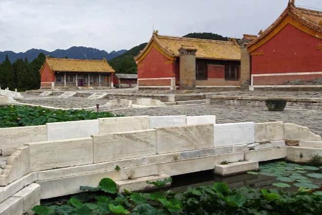 Admire the traditional architecture at the Qing Tombs