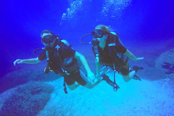 Bautismo de buceo en Protaras