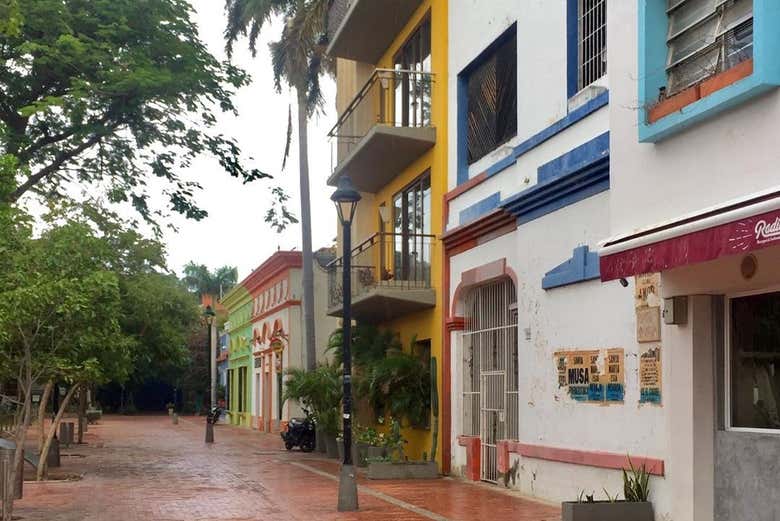 Parque de los Novios, en Santa Marta