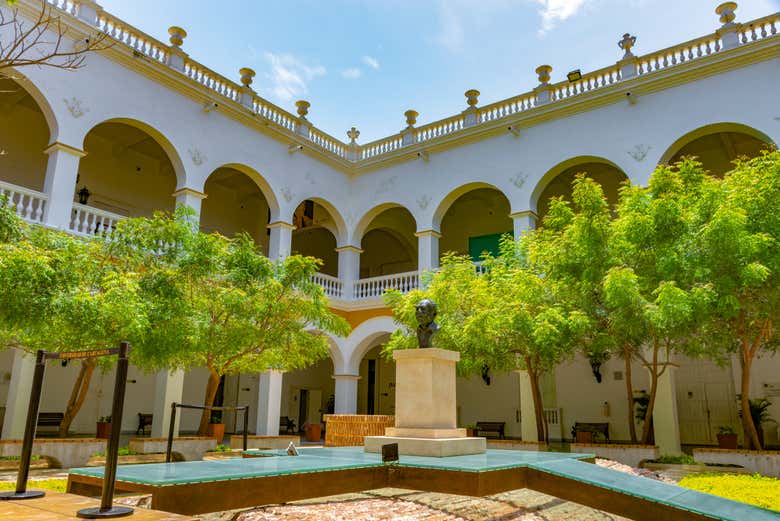 Cloister of La Merced, at the University of Cartagena