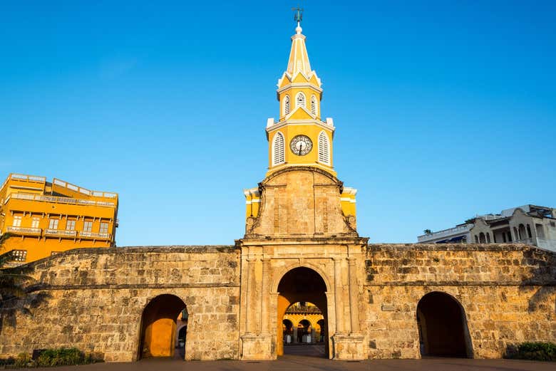 Cartagena's old city walls