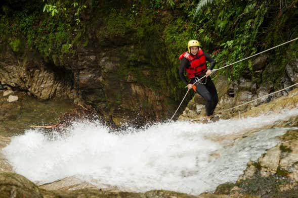 Guatapé River Hiking + Abseiling Tour