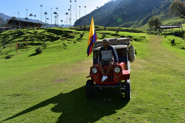 Recorriendo el valle de Cocora