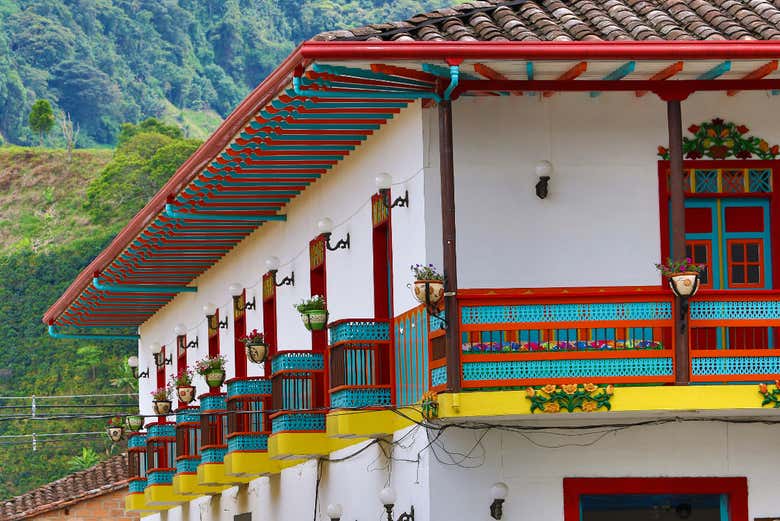 Casas coloniales en Jardín