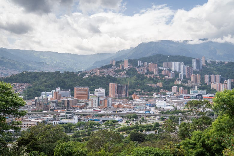 Panorámica de Medellín 