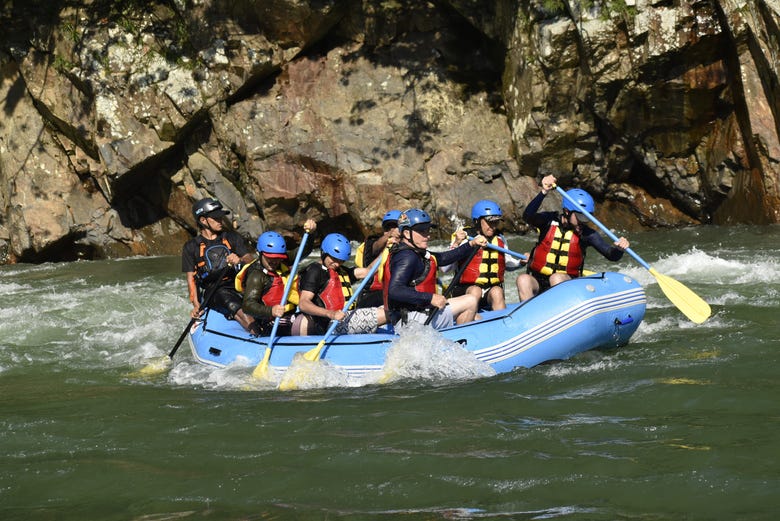 Go rafting down the Santo Domingo River