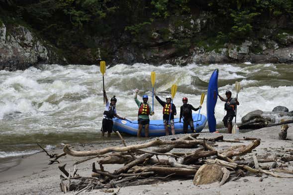 Advanced River Rafting Down Samaná River