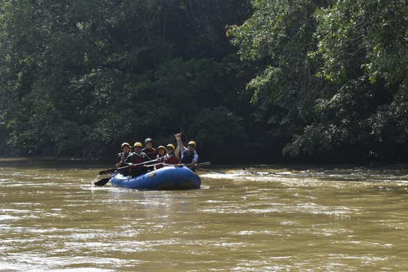 Rafting en el río Claro