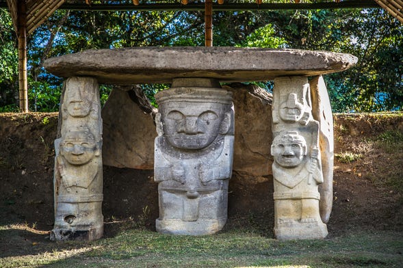 Excursión al Parque Arqueológico de San Agustín