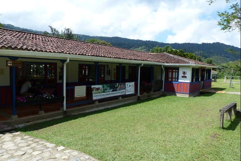 Entrance to the sanctuary