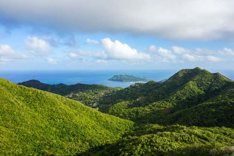 Get the best views of Providencia Island