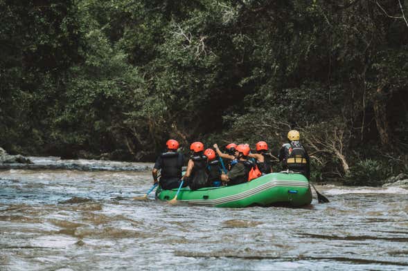 Rafting en el río Claro