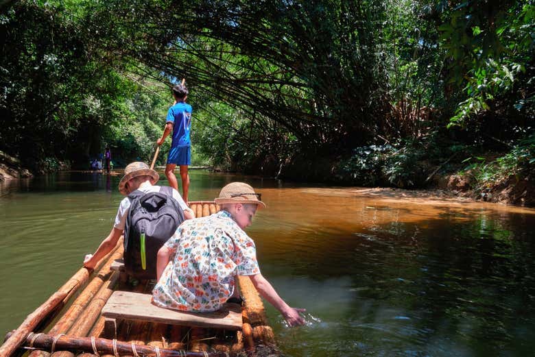 Bamboo Raft Ride