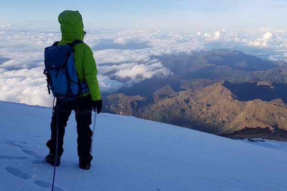 Ruta privada de trekking de 4 días por el Nevado del Tolima