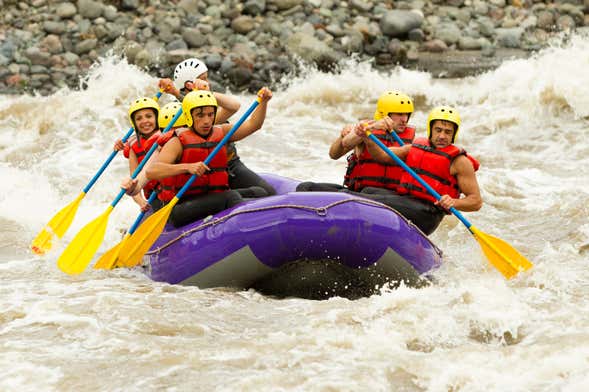 Rafting en el río Chicamocha