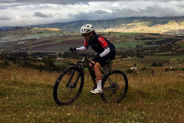 Pedalling around the landscapes of Boyacá