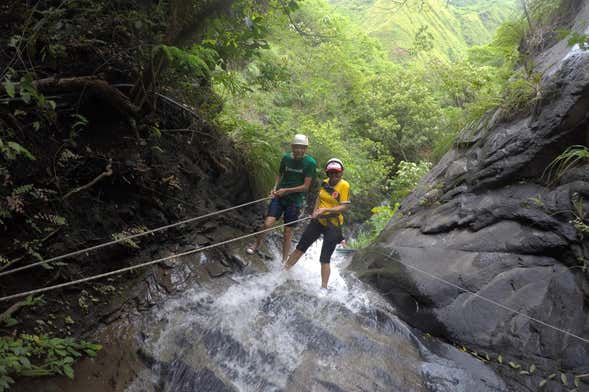 Torrentismo e zip lining a Útica