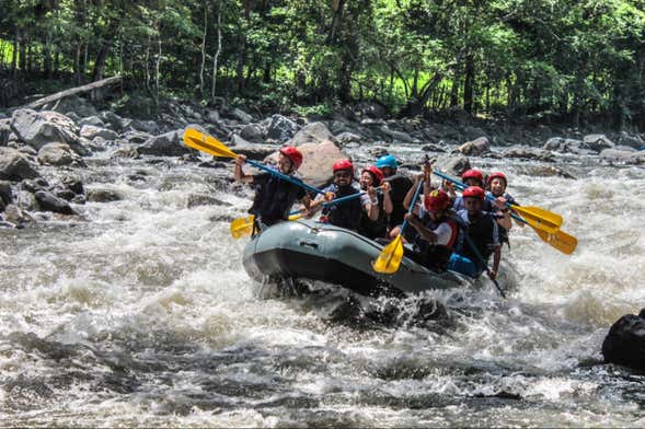 Rafting on the Negro River