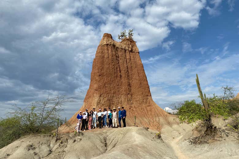 Visit the Tatacoa Desert and see the stars at sunset