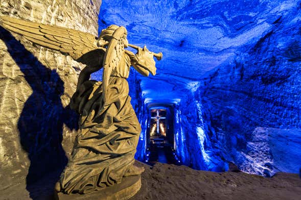 Entrada a la Catedral de Sal de Zipaquirá