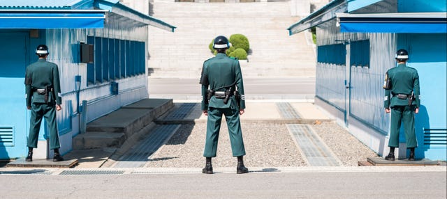 Excursão à zona desmilitarizada da Coreia