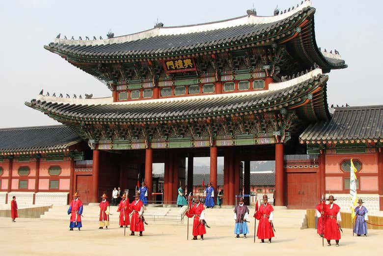 Exterior of the Gyeongbokgung Palace