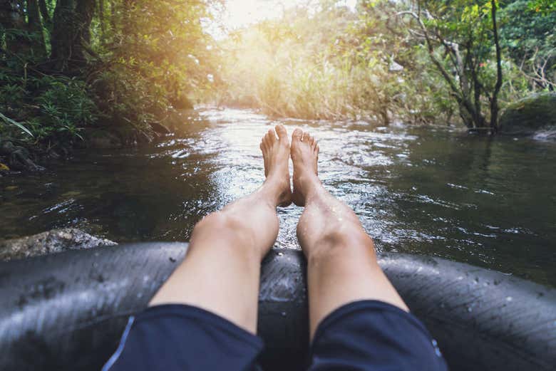 Tubing on the Agujitas River