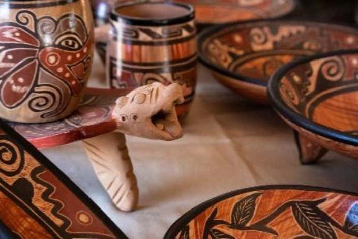 Guaitil traditional ceramic objects