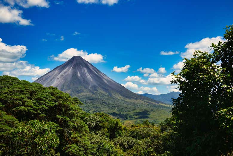 View of Arenal volcano