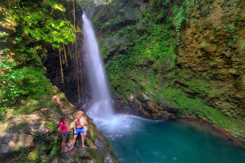 The Oropéndola waterfall