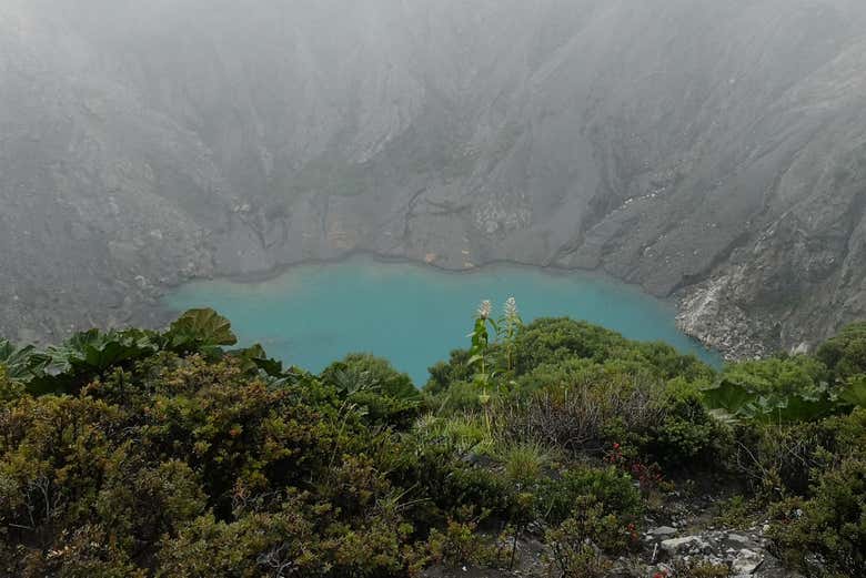 Cráter del volcán Irazú