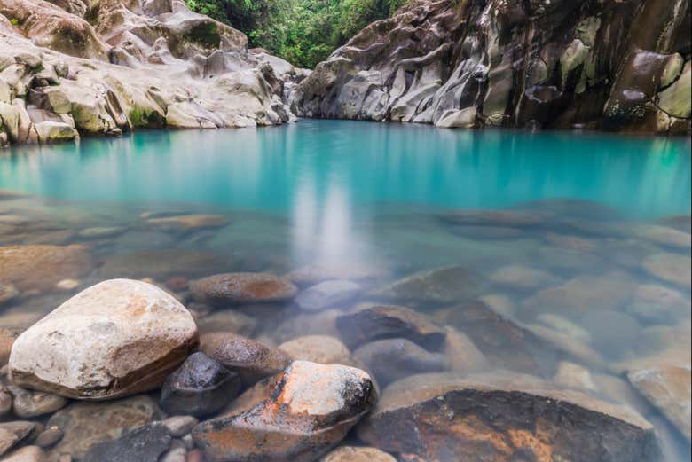 Pozas del río Celeste