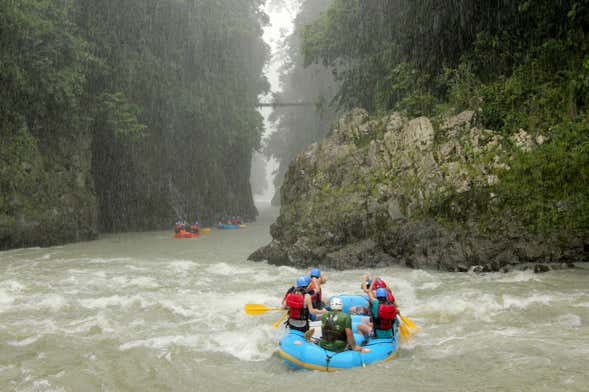 Rafting en el río Pacuare