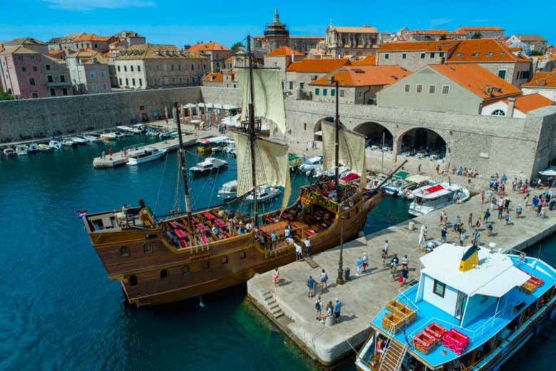 Panorámica del barco