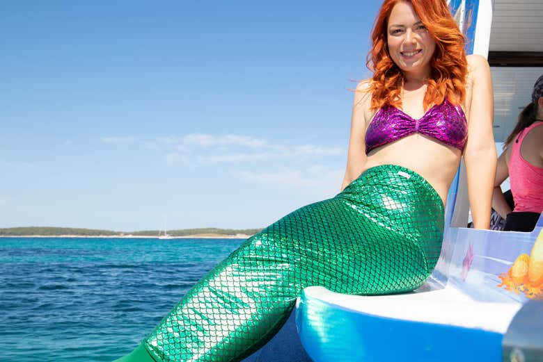 Say hi to the mermaid!