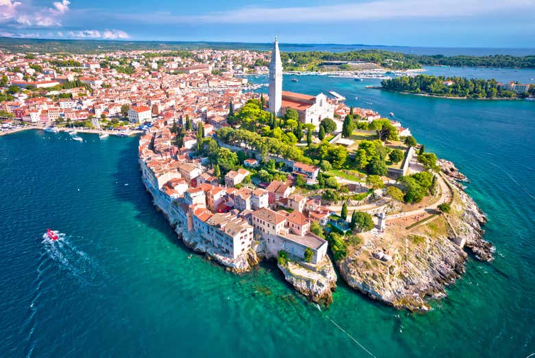 Panorâmica de Rovinj