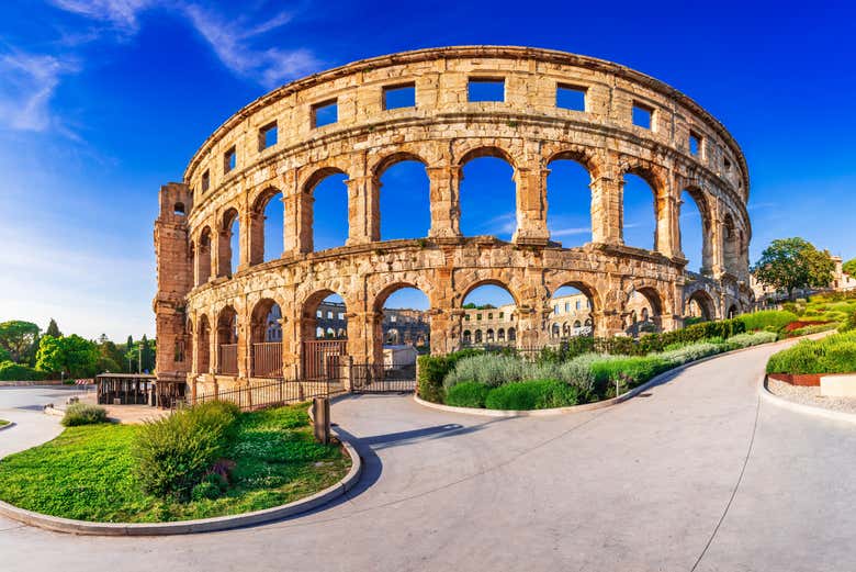 The Roman Amphitheater of Pula